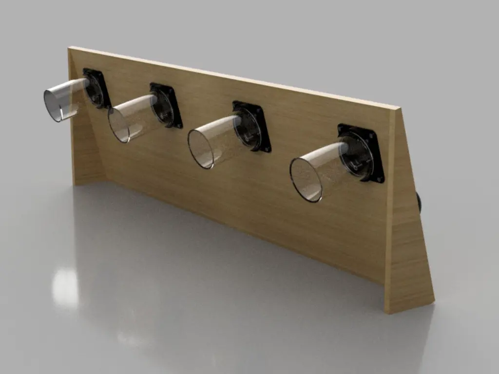 KIT17-M1 - Testbench 4 x - Vue arrière