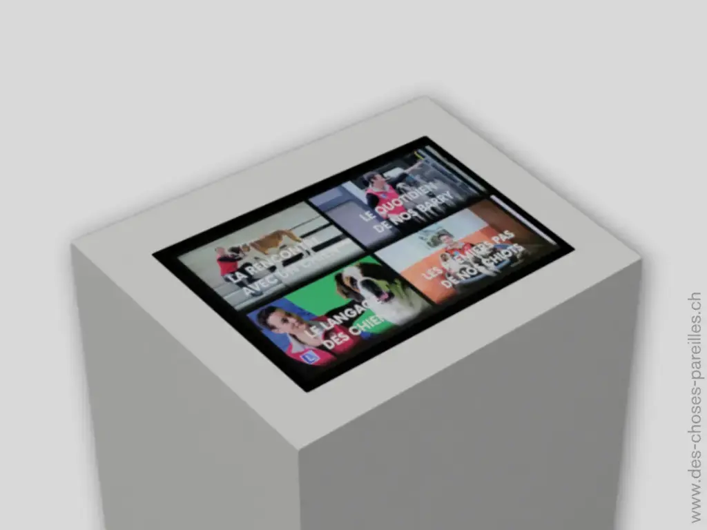 Lecteur vidéo interactif